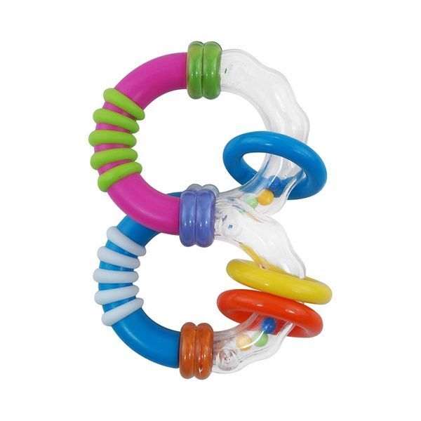 Baby mix hrkálka s hryzatkami - Osmička 0+